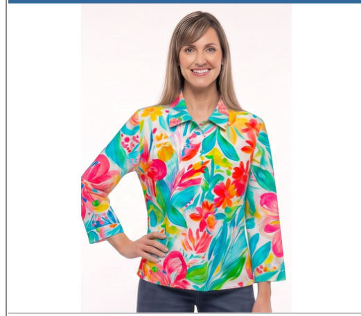 Ethyl Linen Jacket 3/4 sleeve