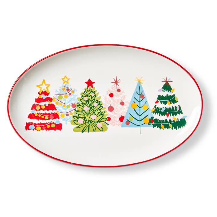 Groovy Trees Holiday Dish Collection