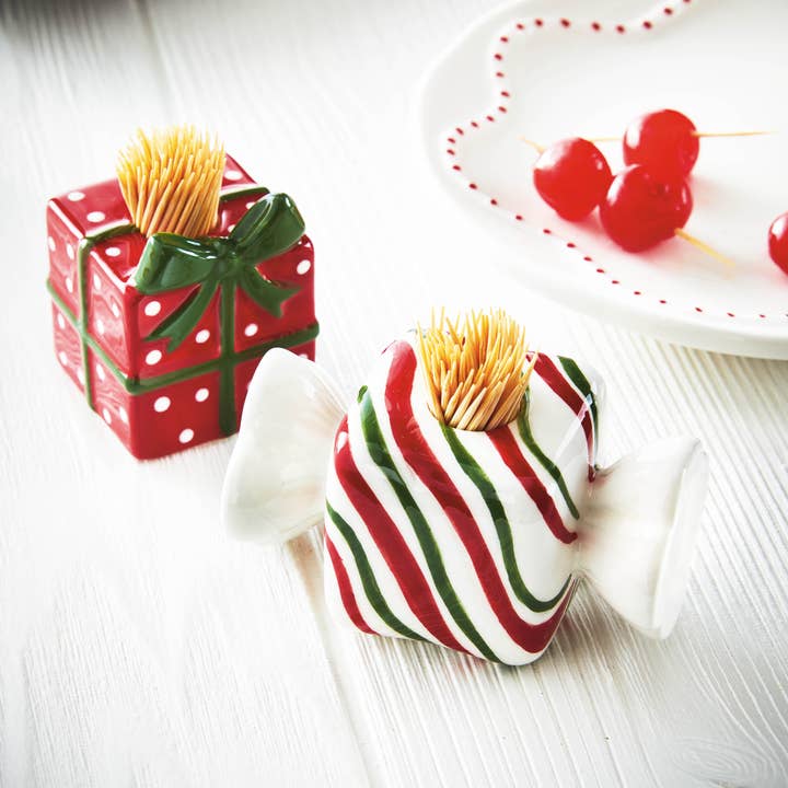 Candy Toothpick Holder Set