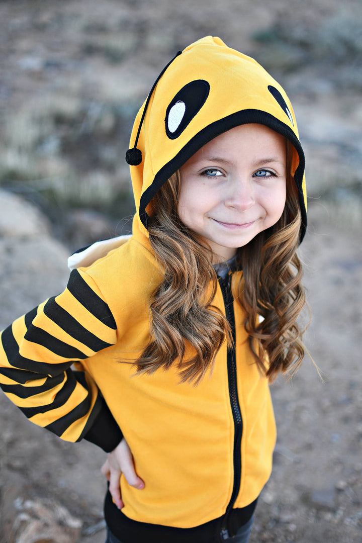 Buzz the Bee 3D Backpack Hoodie
