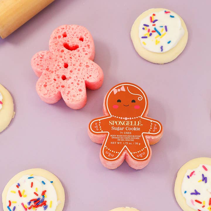Spongelle Gingerbread Body wash scrub