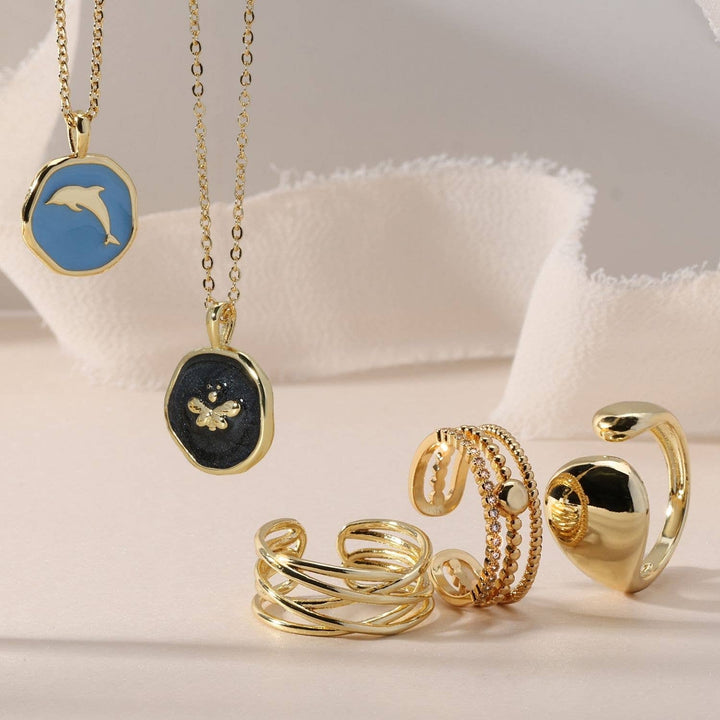 Enamel Icon Necklace
