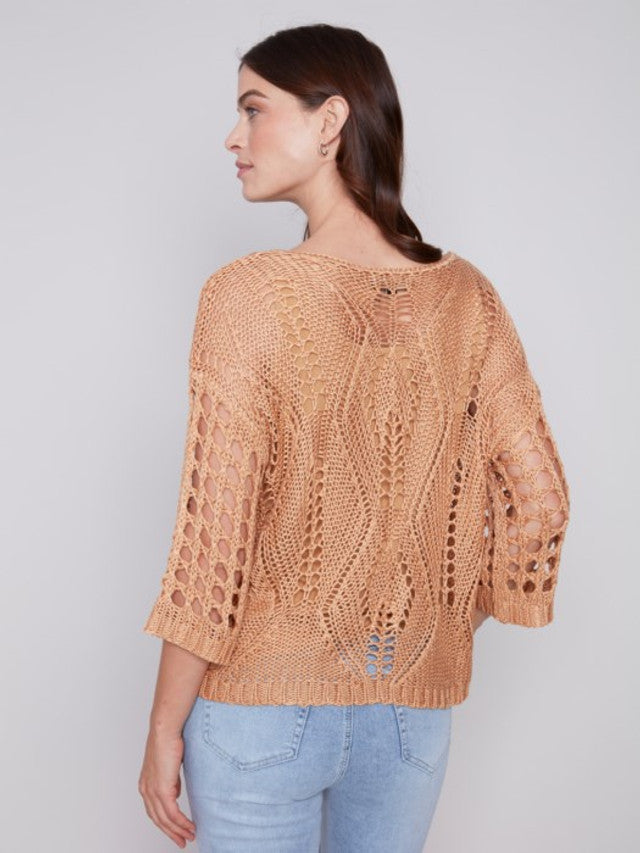 Charlie B Crochet Sweater