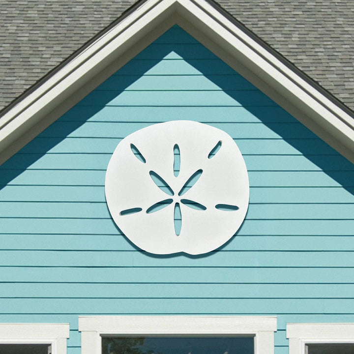 Sand Dollar Wall Decor, Coastal Sign for Beach House, PVC Sand Dollar