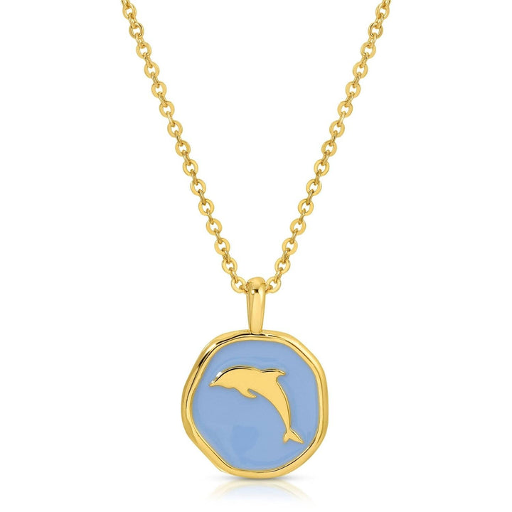 Enamel Icon Necklace