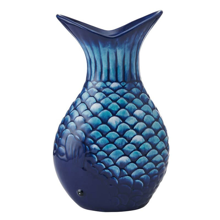 Blue Fin Vase