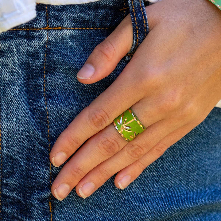Handcrafted Patina Ring