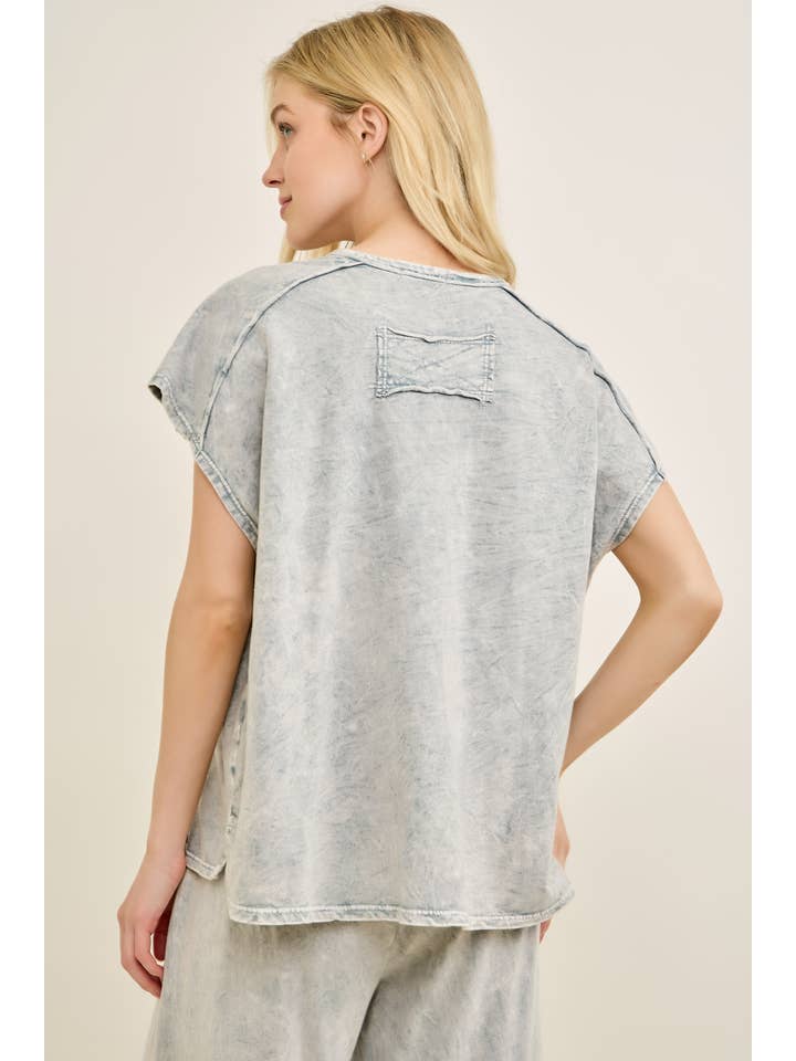 J. Her Flower Garden Top
