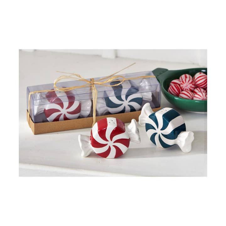 Peppermint Salt & Pepper Set