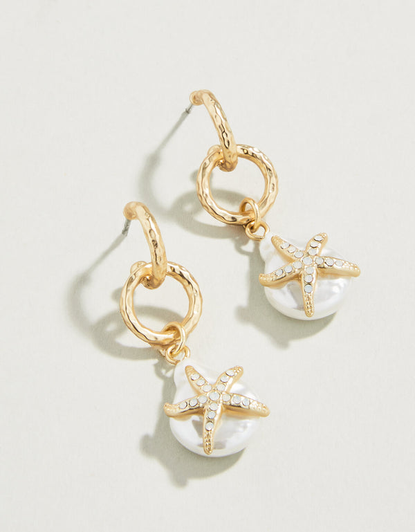 Starfish Pearl Groupie Earrings