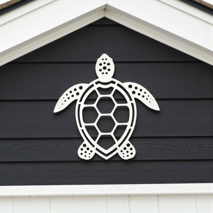 Sea Turtle Outdoor Wall Art, Weatherproof PVC