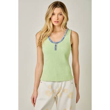 Henley Tank Top