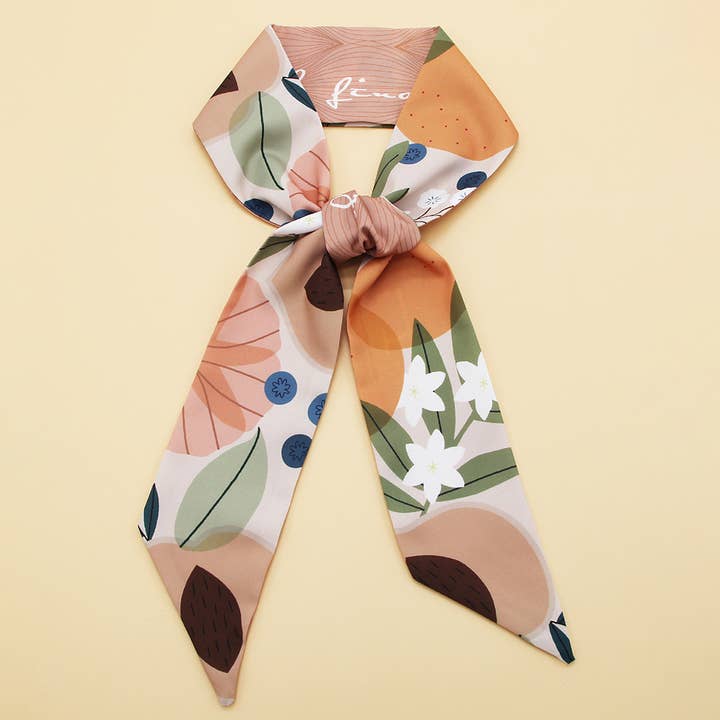 Skinny Twill Scarf