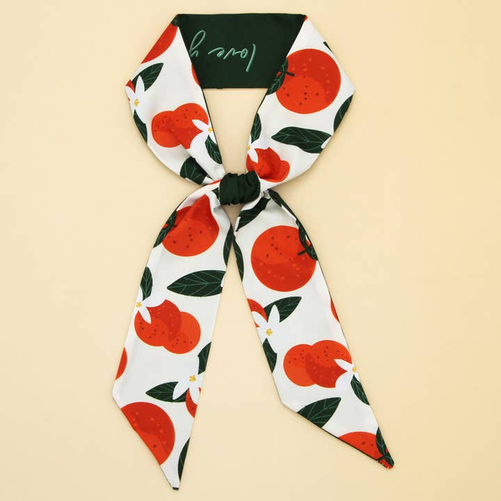 Skinny Twill Scarf