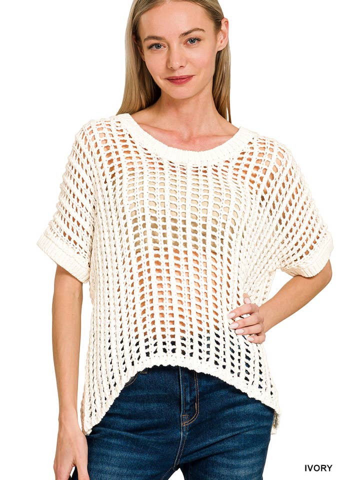 Fish Net Sweater