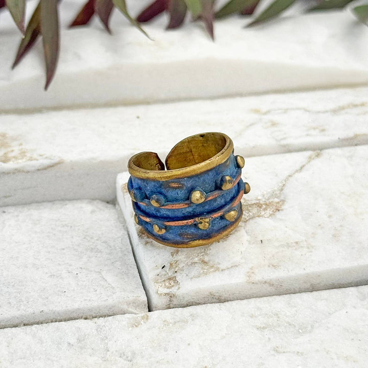 Handcrafted Patina Ring