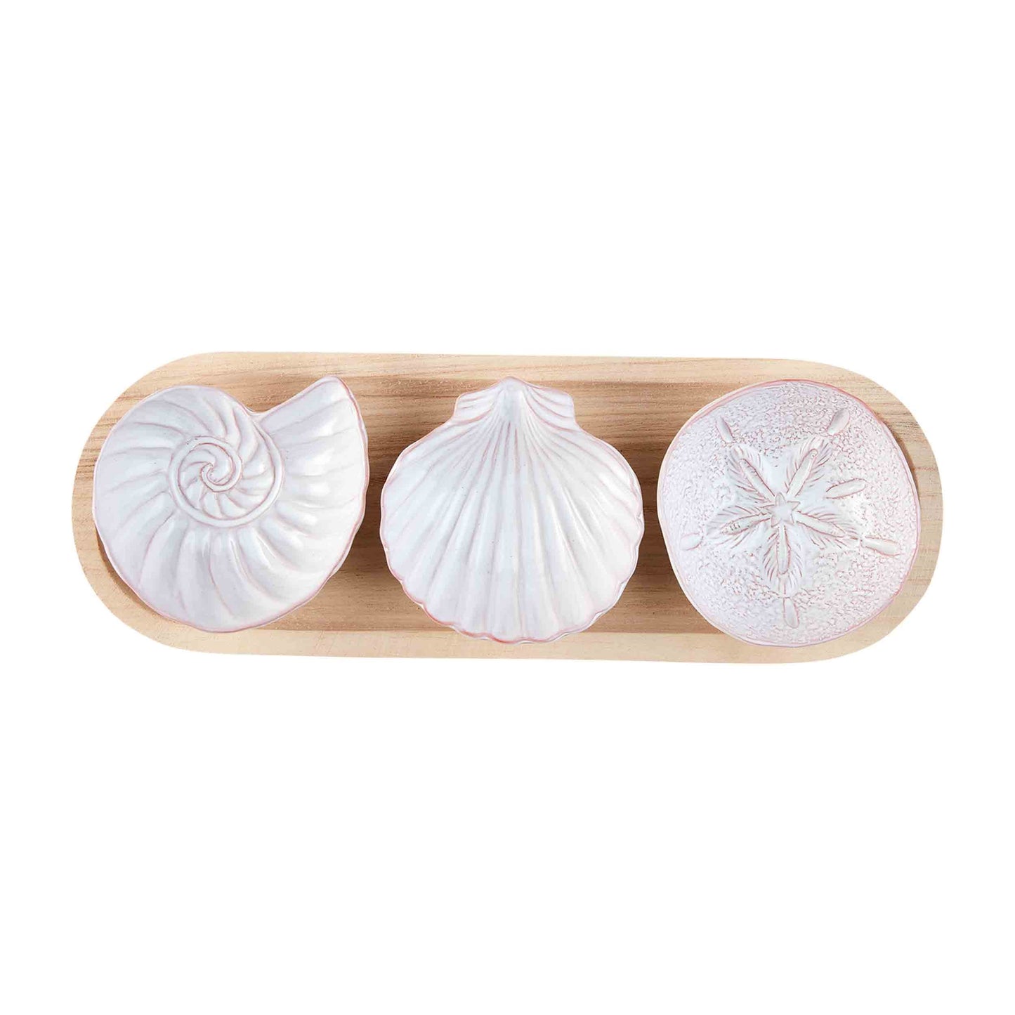 Shell Tray & Dip Set