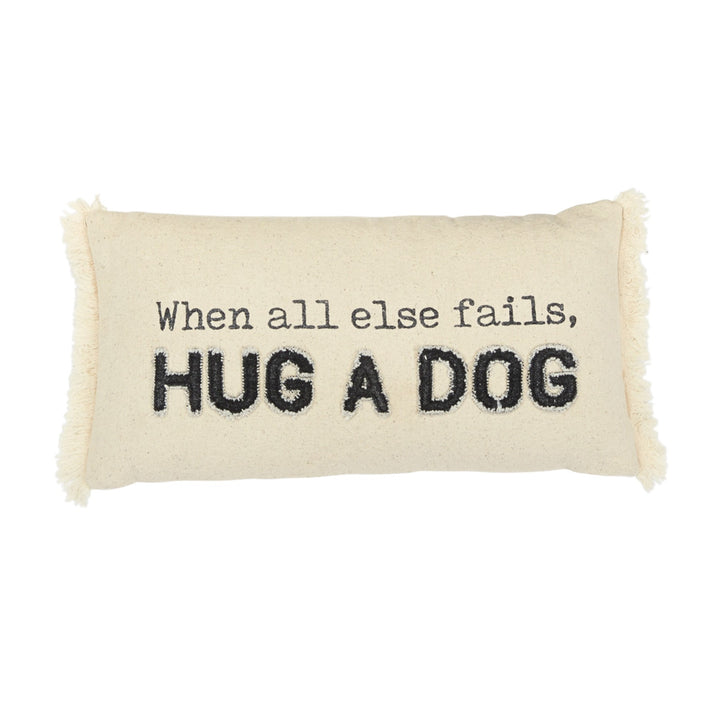 Washed Canvas Dog Pillow