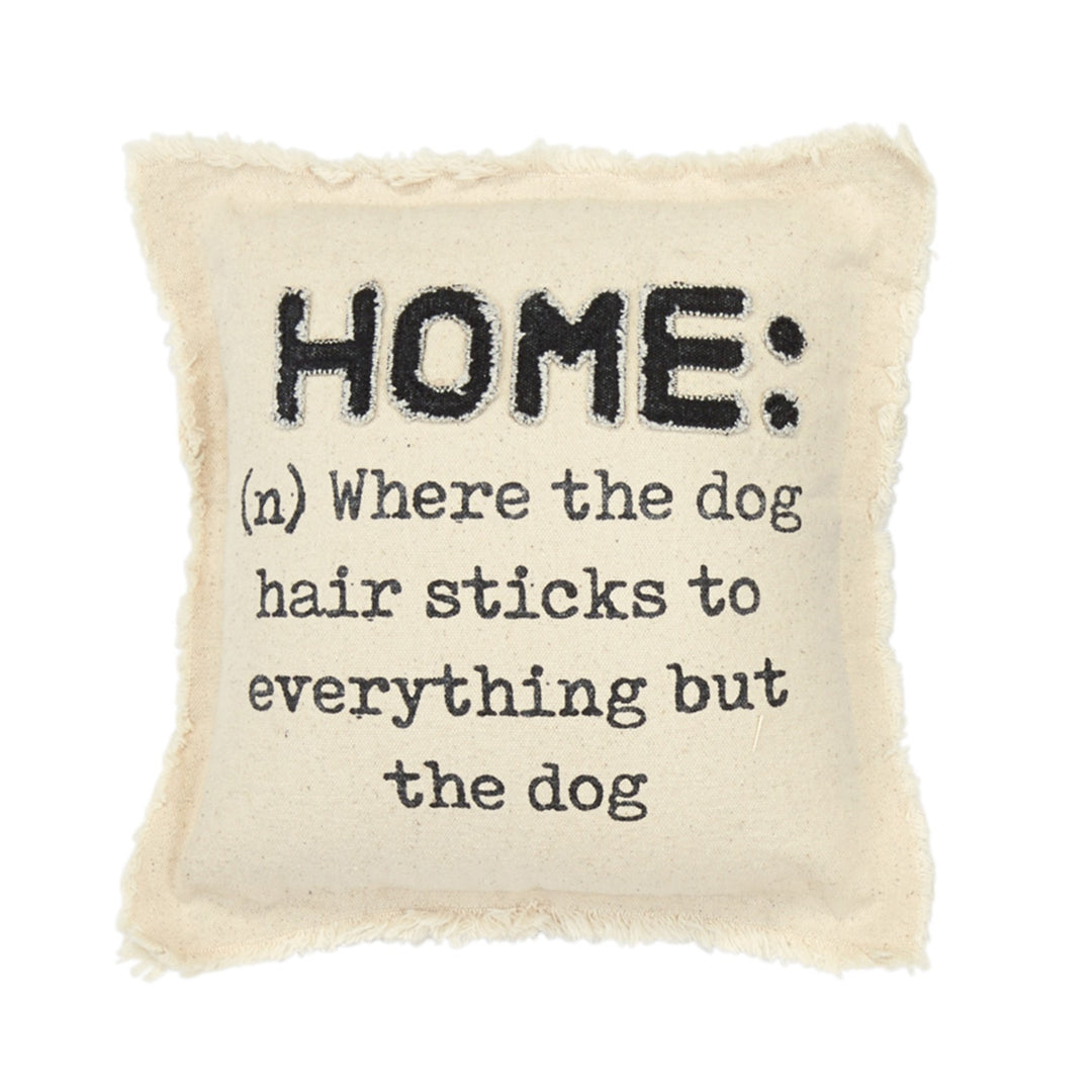 Washed Canvas Dog Pillow