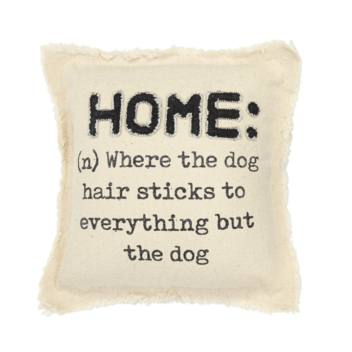 Washed Canvas Dog Pillow