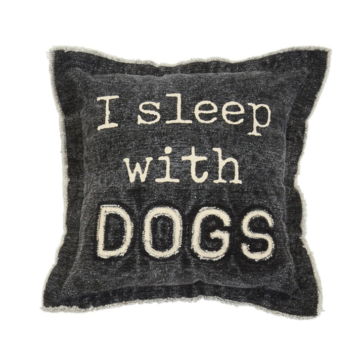 Washed Canvas Dog Pillow