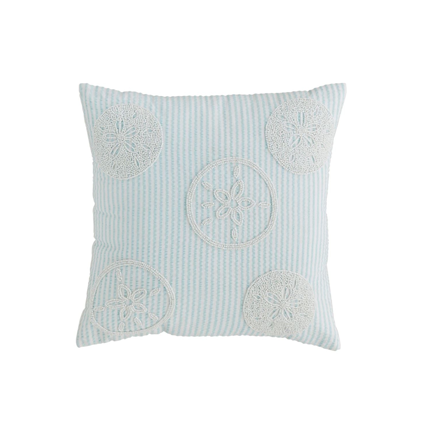 Mud Pie Beaded Bow Pillow - Thumbnail 5