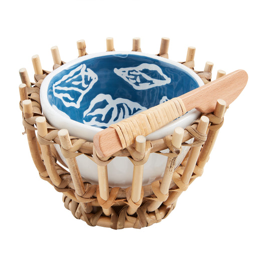 Sea Woven Tidbit Set