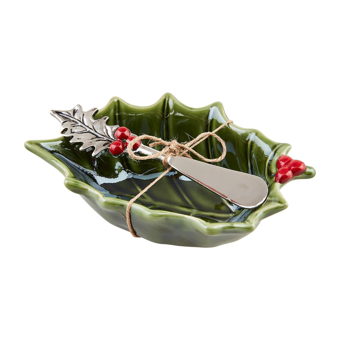Mud Pie Holly Tidbit Bowl Set