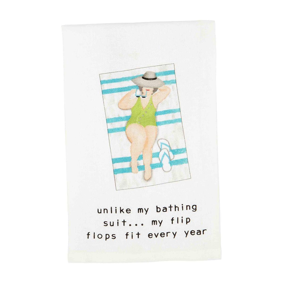 Mud Pie Pool Lady Towel