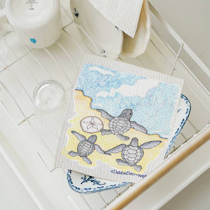 Debbie Dots Hatchlings Swedish Cloth