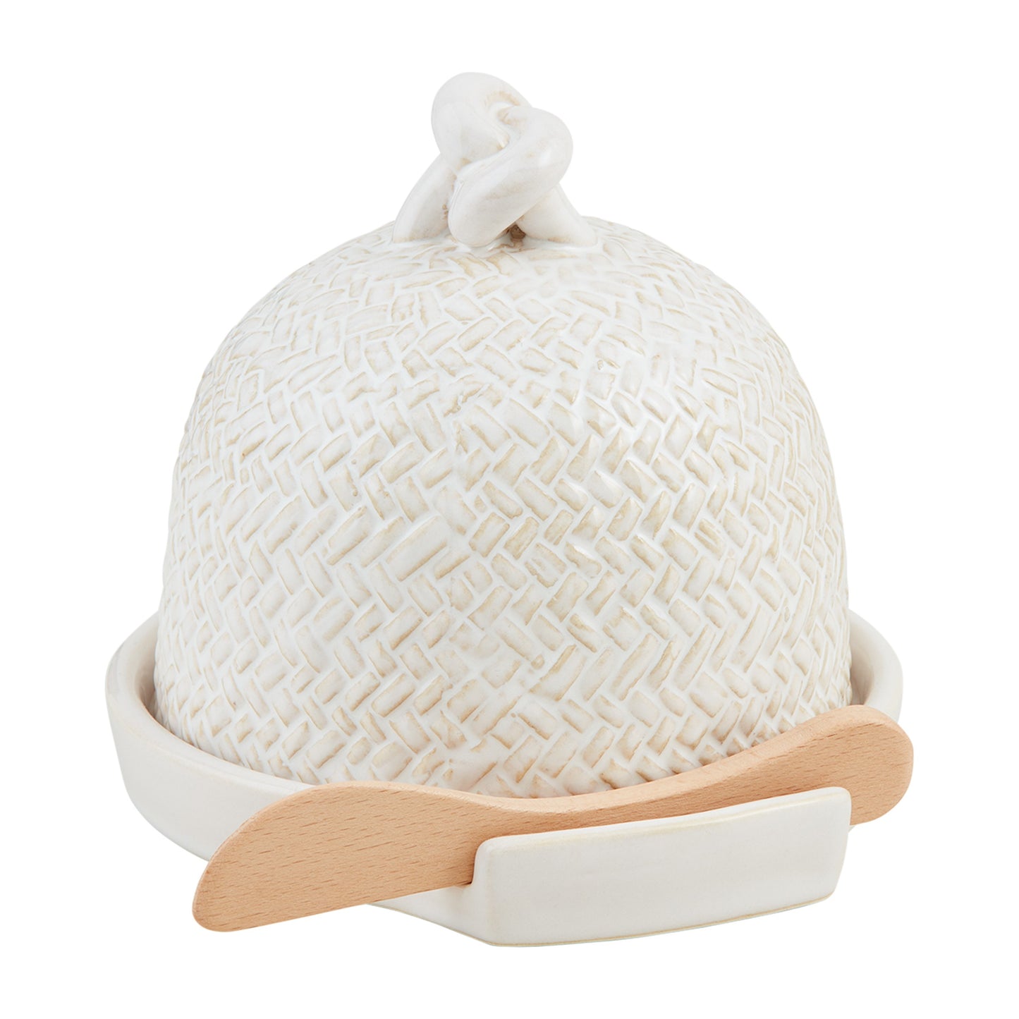 Textured Cheese Ball Cloche Set