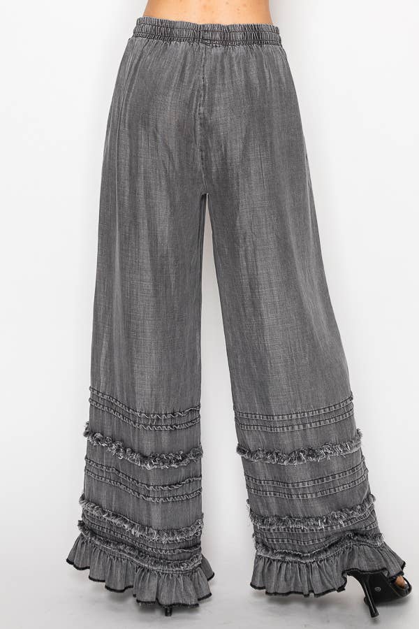 Origami Ruffled Pants