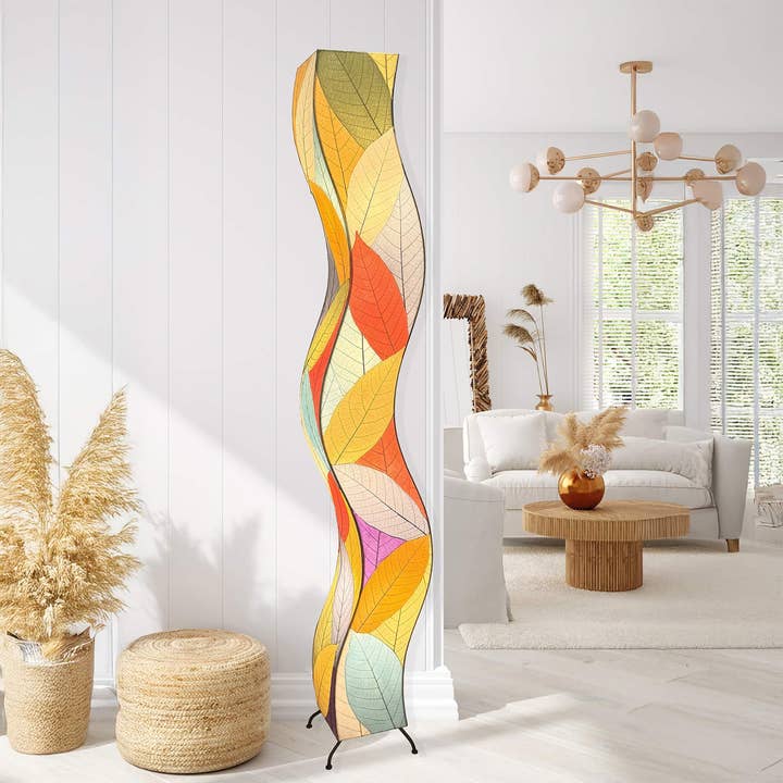 Eangee Wrapped Wave Floor Lamp