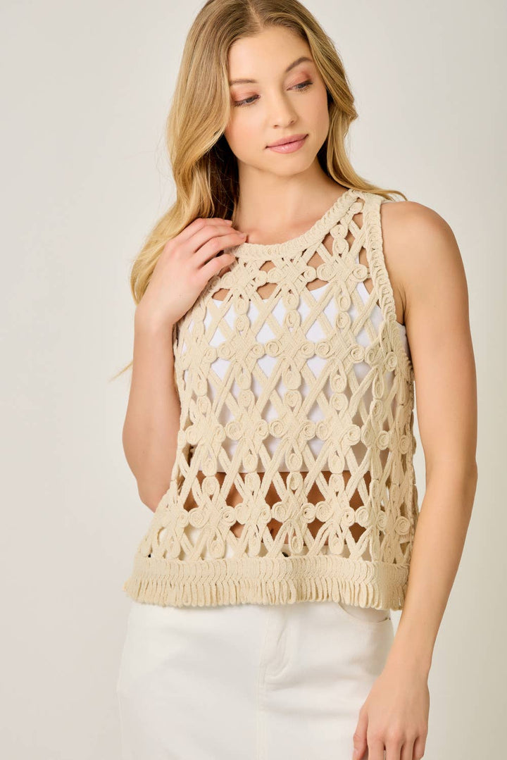 Mystree Crochet Top