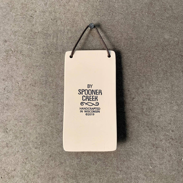 Macone Clay 2"x 4" hanging sign