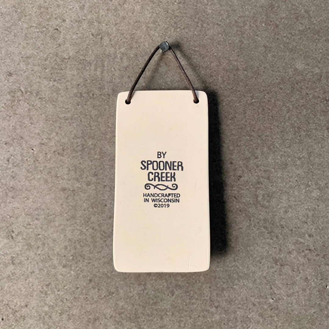 Macone Clay 2"x 4" hanging sign