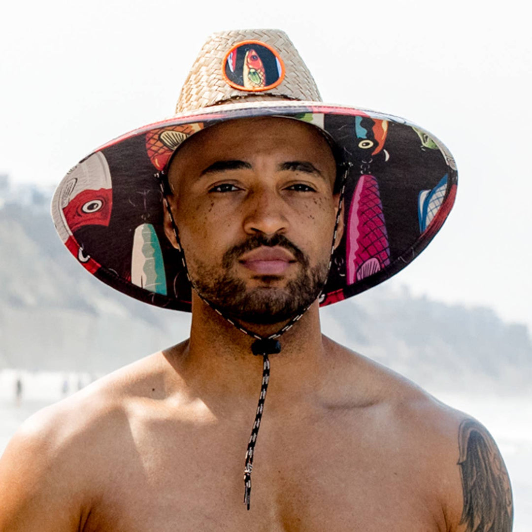 Lures Straw Lifeguard Hat