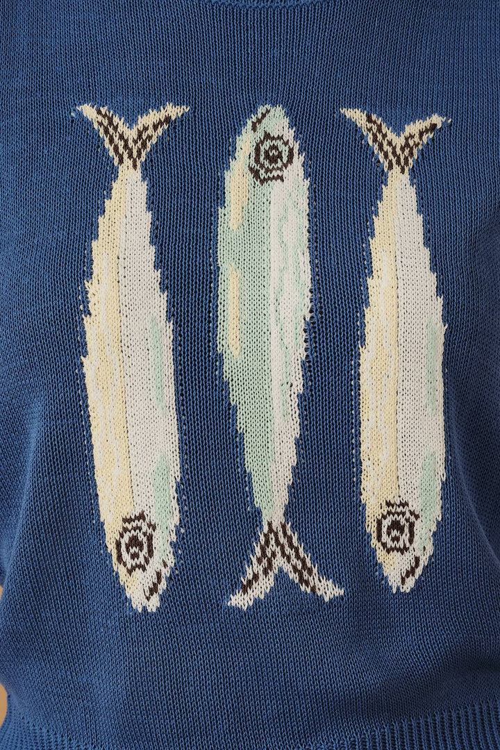 3 Fish Sweater Vest