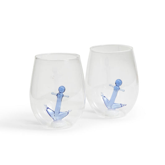 Stemless Wine Glass Anchor