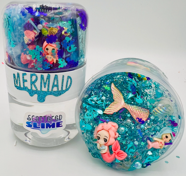 Beach and Ocean and Mermaid Slime Kit