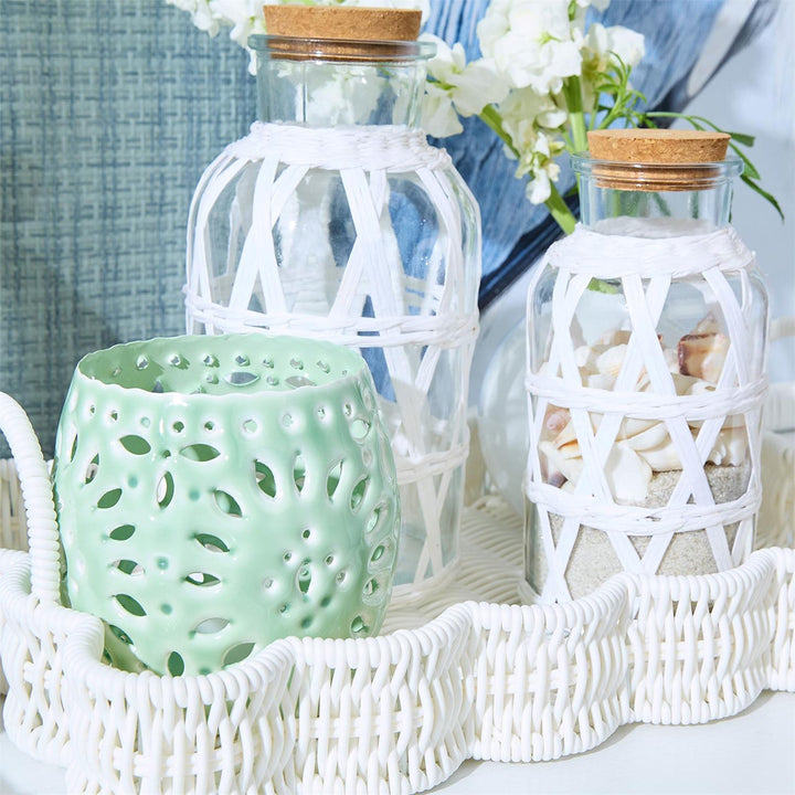 Twos Company Decorative Lattice Jar LG