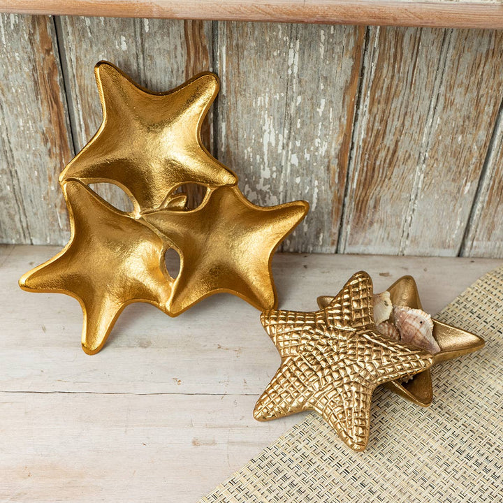 Golden Starfish Tray