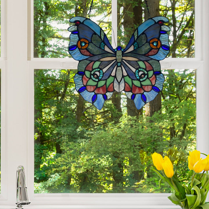 Grayson Butterfly Window Panel