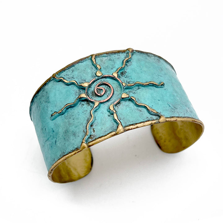 Handcrafted Patina Cuff Bracelet