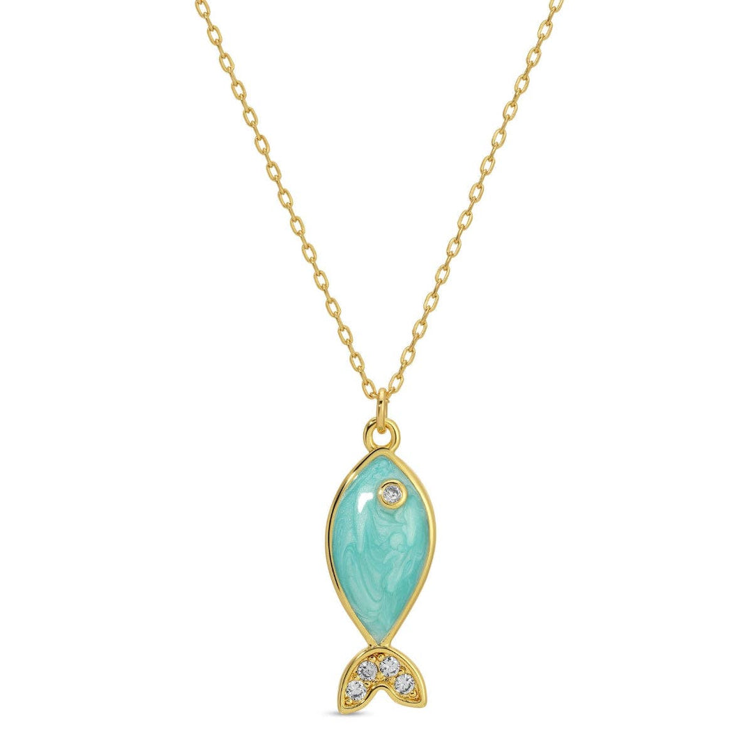 Enamel Icon Necklace