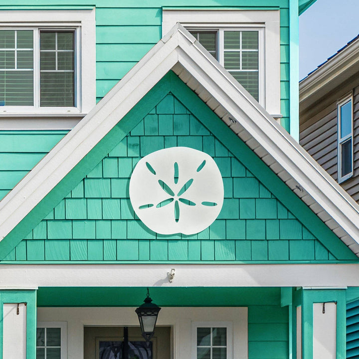 Sand Dollar Wall Decor, Coastal Sign for Beach House, PVC Sand Dollar