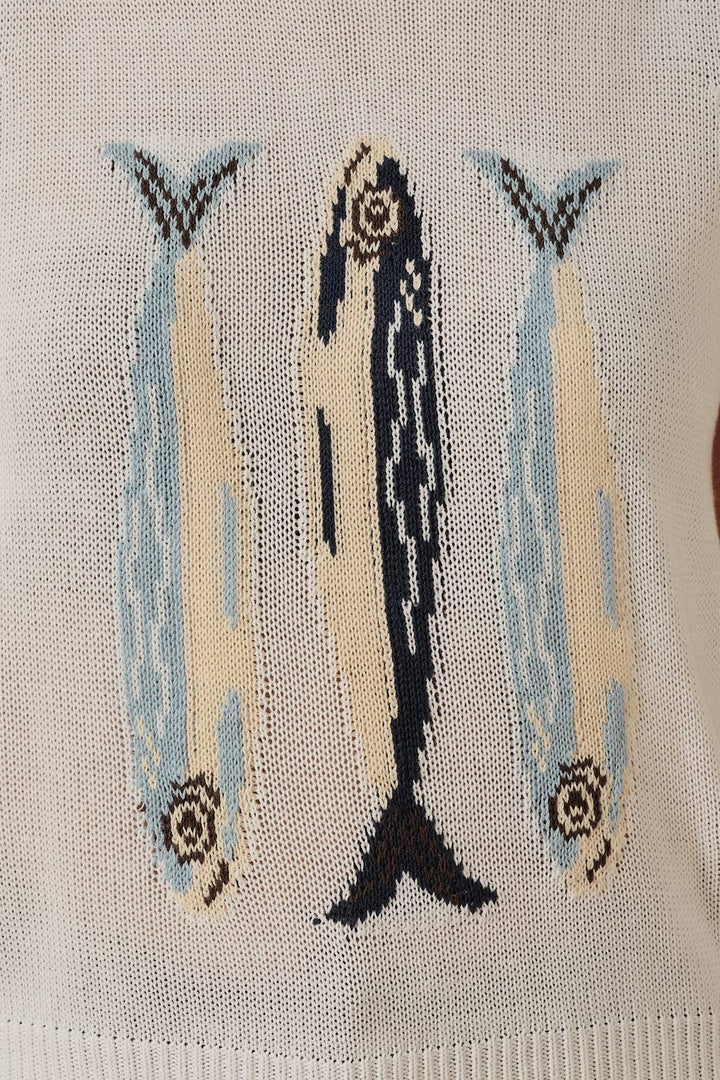 3 Fish Sweater Vest