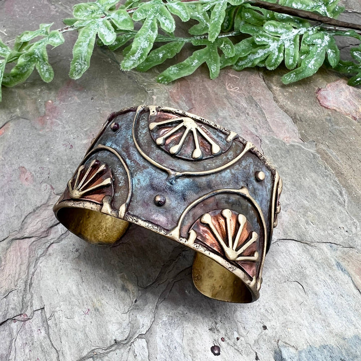 Handcrafted Patina Cuff Bracelet
