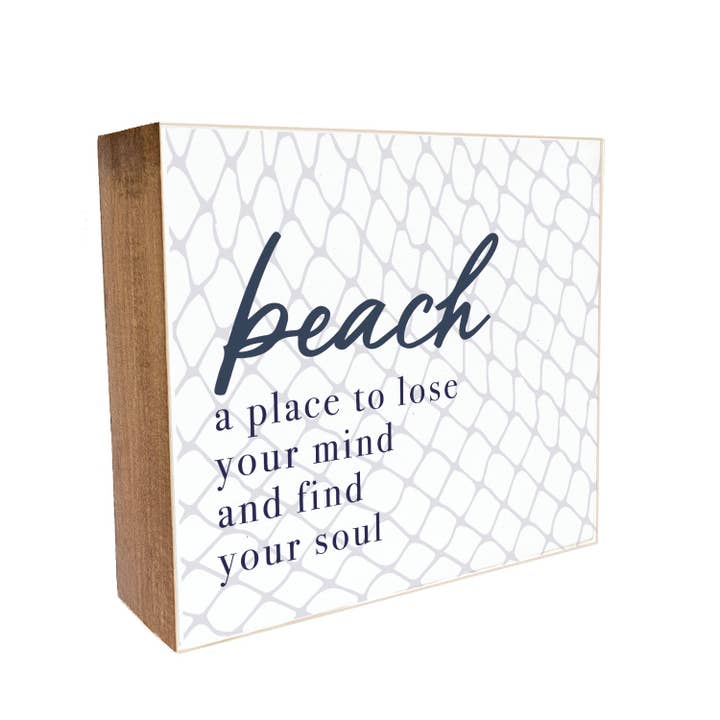 Beach Block Sign