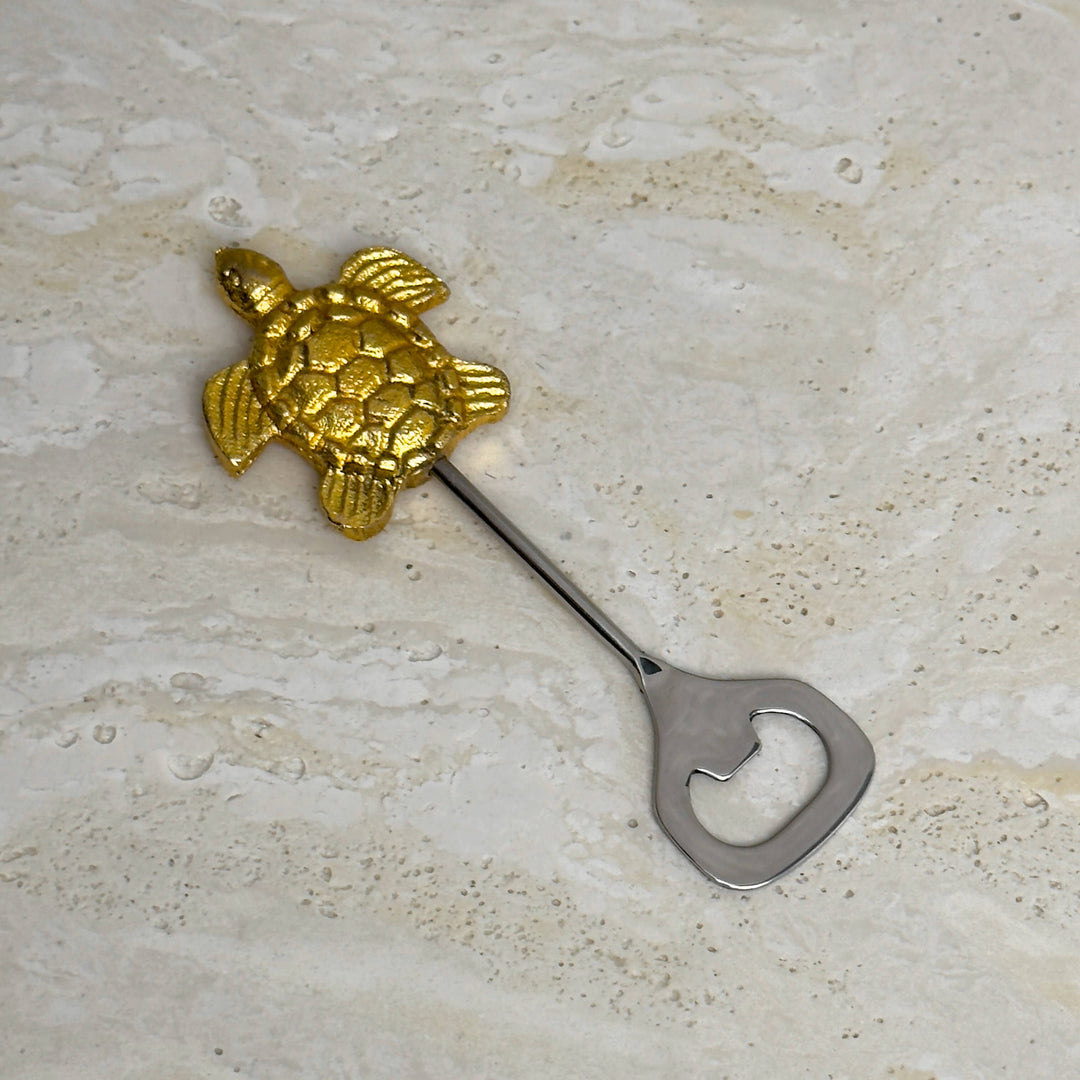 Gold Turtle Bottle Opener